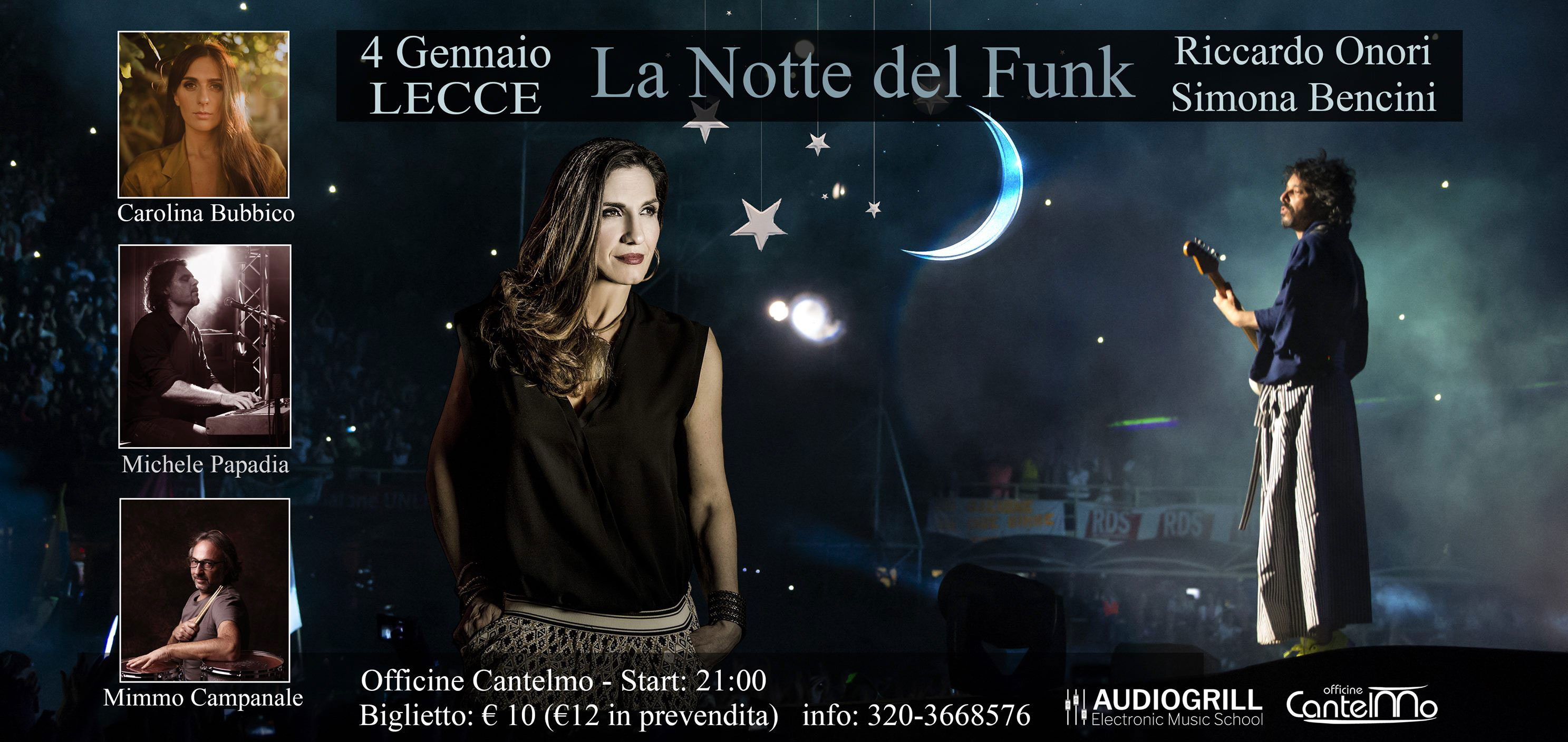 La notte del Funk con Simona Bencini e Riccardo Onori a Lecce