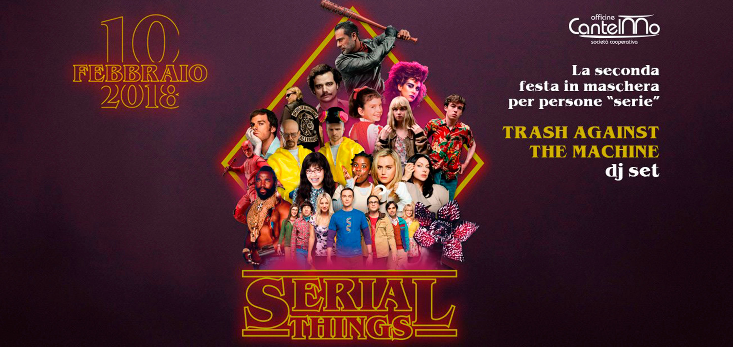 Serial Things - Party alle Officine Cantelmo