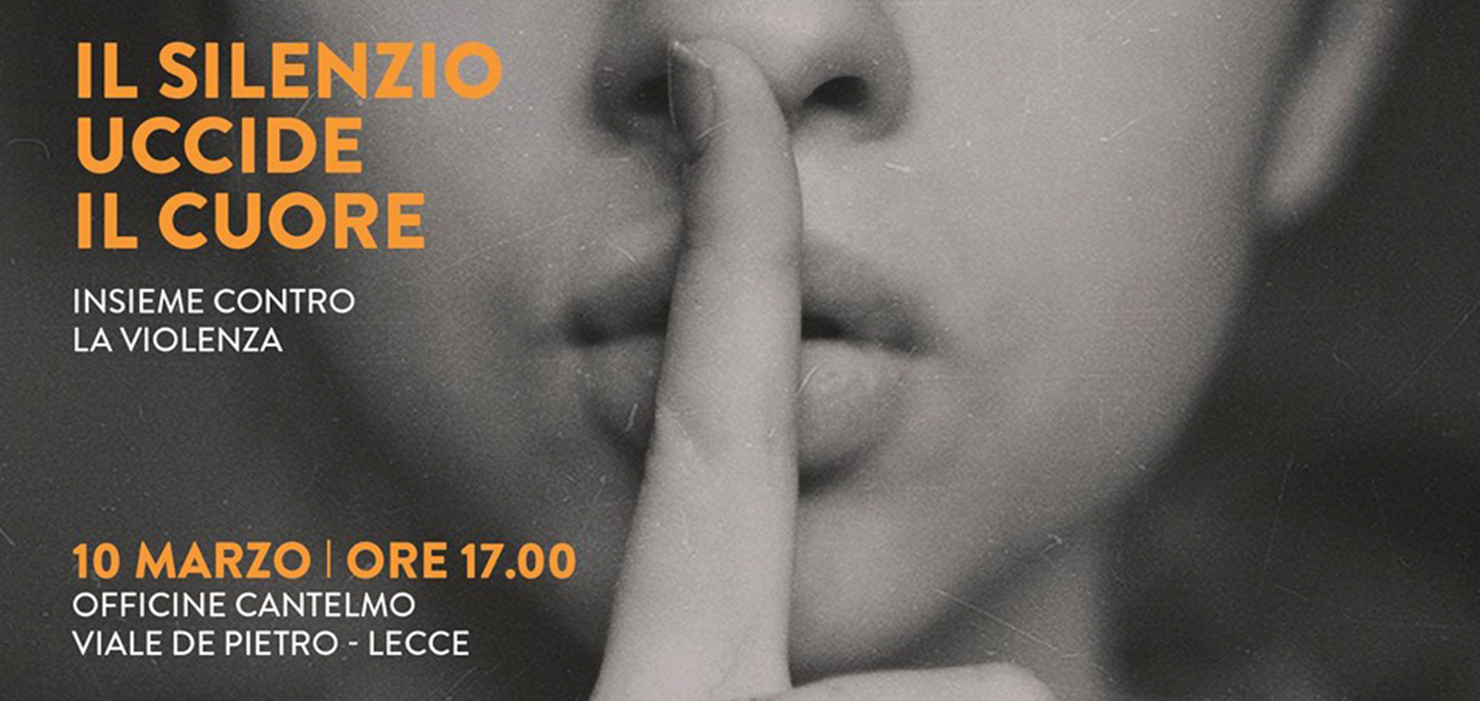 Il silenzio uccide il cuore - insieme contro la violenza