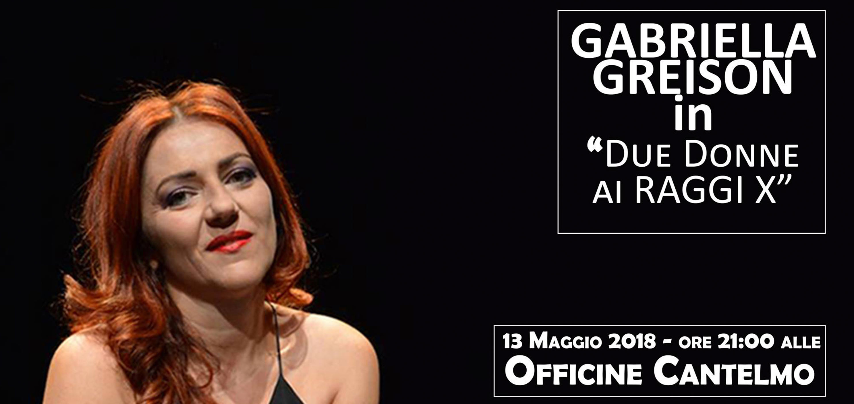 Gabriella Greison in "Due donne ai Raggi X"
